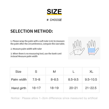 Non-Slip Silicone Half-Finger Cycling Gloves